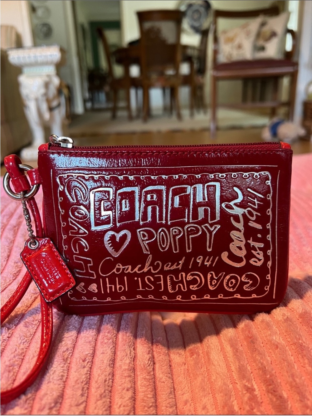 Coach Poppy Wristlet-NWOT - Picture 2 of 12